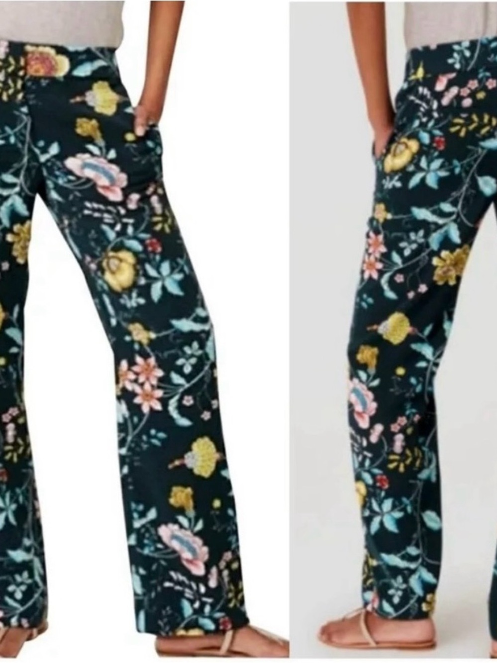 LOFT floral pant